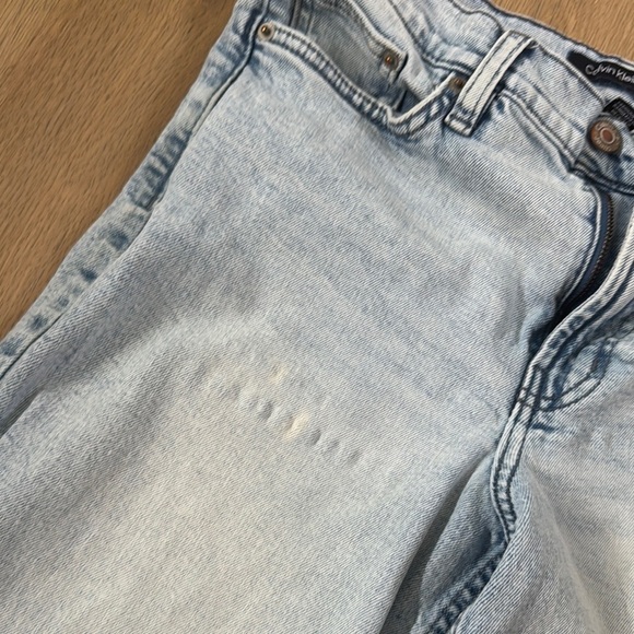 Calvin Klein Blue Relaxed Jeans Classic Denim Style - Picture 3 of 5
